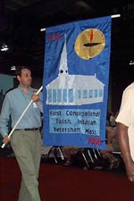First Congregational Parish, Unitarian, Petersham, MA. Jordan Young and Gila Jones.